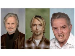 Imagen proyectada de Jim Morrison, Kurt Cobain y Elvis Presley. Tomadas de sachsmedia.com. ESPECIAL /