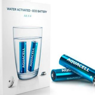 Nueva pila ecológica, funciona al sumergirla en agua