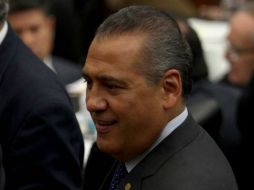 El priista, Manlio Fabio Beltrones, comentó que están esperando que el Senado termine su trabajo en la materia electoral. ARCHIVO /