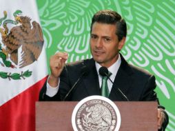 El Presidente Peña, siendo el primer priista no acudirá el sábado a la Asamblea del Consejo Político Nacional. NTX /