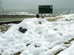 Baja California recibe el invierno con bajas temperaturas que derivarán en nevadas. ARCHIVO /