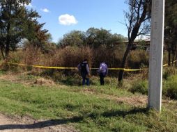 Se notificó a la Fiscalía General y al Servicio Médico Forense del hallazgo. ESPECIAL /