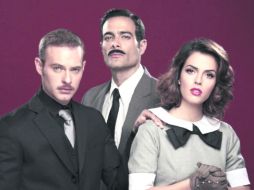 'Extraños en un tren' es de la escritora Patricia Highsmith. Imagen del elenco de la obra. ARCHIVO /