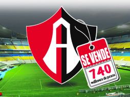 Piden 740 MDP por la marca,  los derechos federativos, el estadio y el equipo.  /