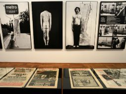 Imágenes de la muestra 'Perder la forma humana. Una imagen sísmica de los años ochenta en América Latina'. EFE /