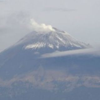 El Popocatépetl registra baja actividad volcánica