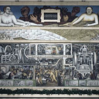 Diego Rivera trascendió como referente de la plástica mexicana