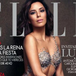 Eva Longoria, semidesnuda en revista