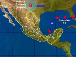 Durante las próximas 24 horas continuarán los efectos de la primera tormenta invernal. TOMADA DE @conagua_clima  /