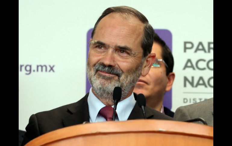 Gustavo Madero indica que con el acuerdo multipartidista se han logrado importantes avances para problemas fundamentales. ARCHIVO /