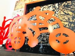 Instalación. El artista no pudo asistir a la presentación de la subasta por complicaciones con su salud.  /