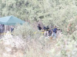 Las autoridades continúan con la excavación de fosas en La Barca. ARCHIVO /