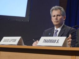 David Lipton afirma que los vínculos de México con la economía global son una fuente de fortaleza. ARCHIVO /