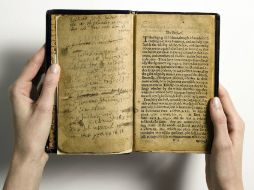 El libro fue impreso en 1640 en Cambridge, Massachusetts. AP /