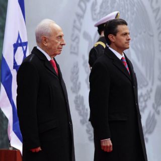 Peña Nieto recibe al presidente de Israel