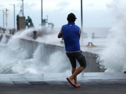 Prevén que el mal tiempo siga por lo menos dos días más en todo el estado de Veracruz. ARCHIVO /