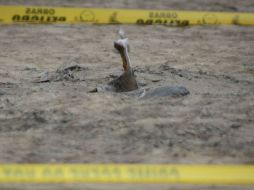 Los cuerpos exhumados son trasladados a instalaciones forenses en la ciudad de México para determinar su identidad y causas de muerte. ARCHIVO /