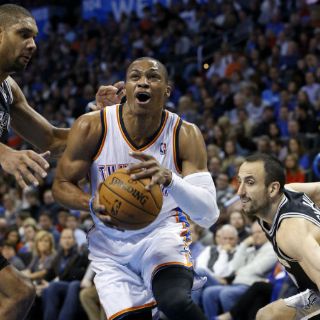 Durant y Thunder cortan racha a Spurs