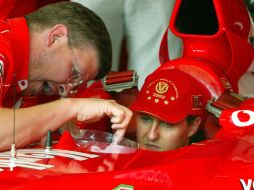 Brawn (izquierda) ha dirigido a equipos como Williams, Lotus, Lola, Arrows, Benetton, Ferrari, Honda, Brawn GP y Mercedes  /