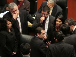 Para los legisladores del PRD, la reforna política no se acepta, sin cartas ciudadanas y sin una reforma política para el DF. ARCHIVO /