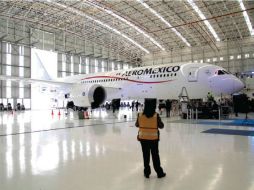 La mayoría de sobrecargos de Aeroméxico comenzarían una huelga el 15 de diciembre de no llegar a un acuerdo. ARCHIVO /
