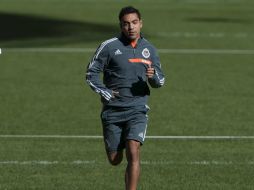 Marco Fabián y otros transferibles formaron parte del entrenamiento matutino de Chivas. MEXSPORT /