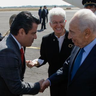 Reciben en Jalisco al presidente de Israel