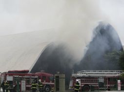 Se desconocían de momento la extensión de los daños y las causas del fuego. EFE /