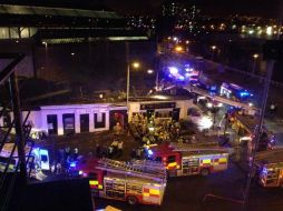 'No hubo disparos ni oí ninguna explosión. Cayó como una piedra', declaró Gordon Smart, periodista. AP /