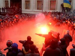 Ellos se pronuncian a favor de la Unión Europea. AFP /