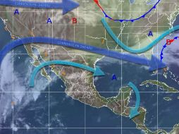 El Meteorológico mantiene los avisos en la mayoría del país con nublados parciales y bajas temperaturas. Foto: SMN. ESPECIAL /