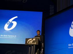 Kazunori Yamauchi, durante la presentación mundial de su videojuego ''Gran Turismo 6''. EFE /