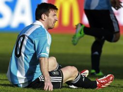 Lionel Messi busca llegar en la mejor forma para el próximo año con su club y con la Albiceleste. ARCHIVO /