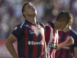 BENDECIDOS. El equipo del Papa Francisco, San Lorenzo de Almagro, tiene todo para coronarse. AP /