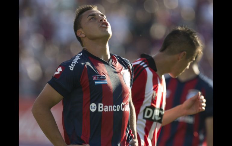 BENDECIDOS. El equipo del Papa Francisco, San Lorenzo de Almagro, tiene todo para coronarse. AP /