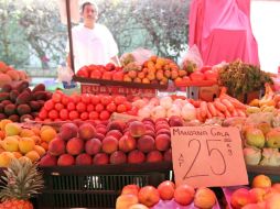 Durante el mes de octubre, en México los alimentos subieron de precio en un 2.4 por ciento. ARCHIVO /
