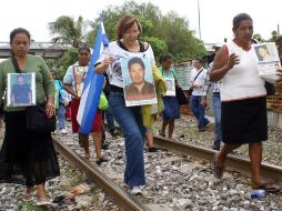 Las madres de Guatemala, Honduras, El Salvador y Nicaragua, transitan hacia el norte con la esperanza de encontrar a sus hijos. ARCHIVO /