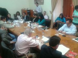 El tema se discutió en  la Comisión de Administración del Congreso del Estado. Imagen de @LegislativoJal. ESPECIAL /