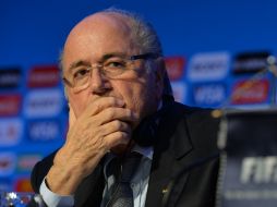 El presidente del máximo organismo del futbol, Joseph Blatter. EFE /