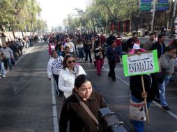 Autoridades del DF continúan con un operativo de seguridad ante las marchas de la CNTE. SUN /