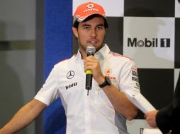 Se dice que el tapatío correrá para Force India la próxima campaña. ARCHIVO /