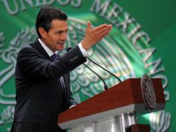 Peña Nieto acuerda fortalecer la colaboración bilateral en temas como la migración y el comercio. ARCHIVO /