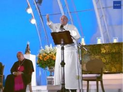 El video resalta el origen argentino del Papa Francisco.  /