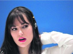 Sasha Grey, durante la presetanción de su novela ''La Sociedad Juliette'', en la Feria Internacional del Llibro 2013.  /