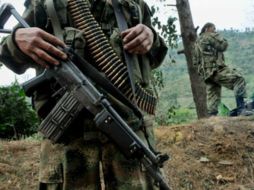 Los guerrilleros de FARC lanzaron morteros artesanales desde una camioneta hacia la estación policial. ARCHIVO /