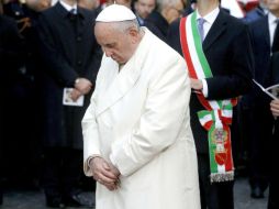 Después de una breve escala para rezar en la Basílica de Santa María la Mayor, Francisco regresó a la Ciudad del Vaticano. EFE /