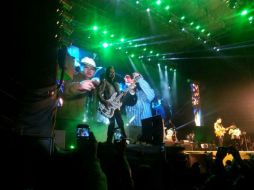 Los Tigres del Norte saludaron y agradecieron el apoyo 'indeclinable' de sus seguidores. Tomada de: @kimflo87 en Twitter. ESPECIAL /