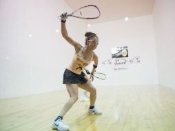 Paola Longoria derrotó a la estadounidense Rhonda Rajsich. ARCHIVO /