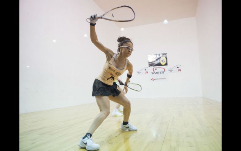 Paola Longoria derrotó a la estadounidense Rhonda Rajsich. ARCHIVO /