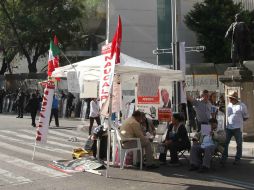 Mientras se discute la reforma energética se realizan protestas. NTX /